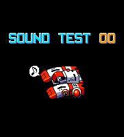 Override - sound test screen