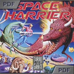 Space Harrier American manual