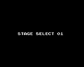 Splatterhouse - Stage select screen