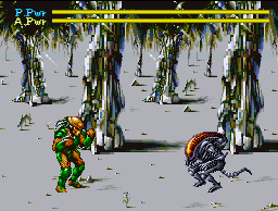 Alien VS Predator - SNES version